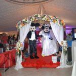 Mascote Mickey e Minnie Noivos