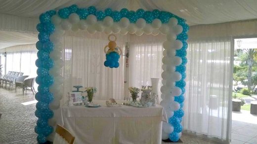 Arco em balões para Baptizados Algarve, decoração de batizados, decoração de batizados Algarve
